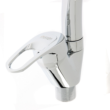 Смеситель для кухни Potato P59215 высокий излив *1/10