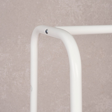 Вешалка напольная "Гардеробная" "Скандинавия 1" с 4полками выс.1,47м,шир.1,1м Белый ГСС1 Б "ЗМИ" *1