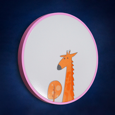 Светильник светодиодный акриловый 400мм 48W 6016Y/24W*2  3 реж., пульт  VERNER LIGHTING *1/10