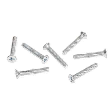 Винт с потайной головкой DIN965 4х25 (10шт) пакет  BROZEX  *10/100