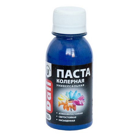 Колер паста синий 0,1 кг ДАЛИ *8/48