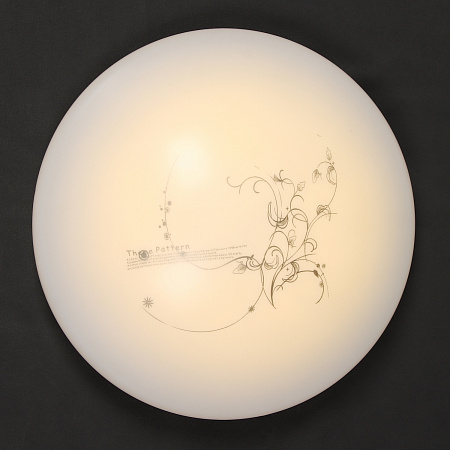 Светильник светодиодный акриловый 270мм 24W 8008/12W*2 010LED3 р.(теп.и хол.свет,смеш)б/пS=10м2VERNER LIGHTING *1/10